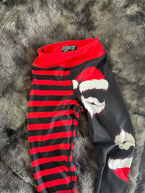 Premium Limited Edition Holiday Santa Baby Yoga Leggings