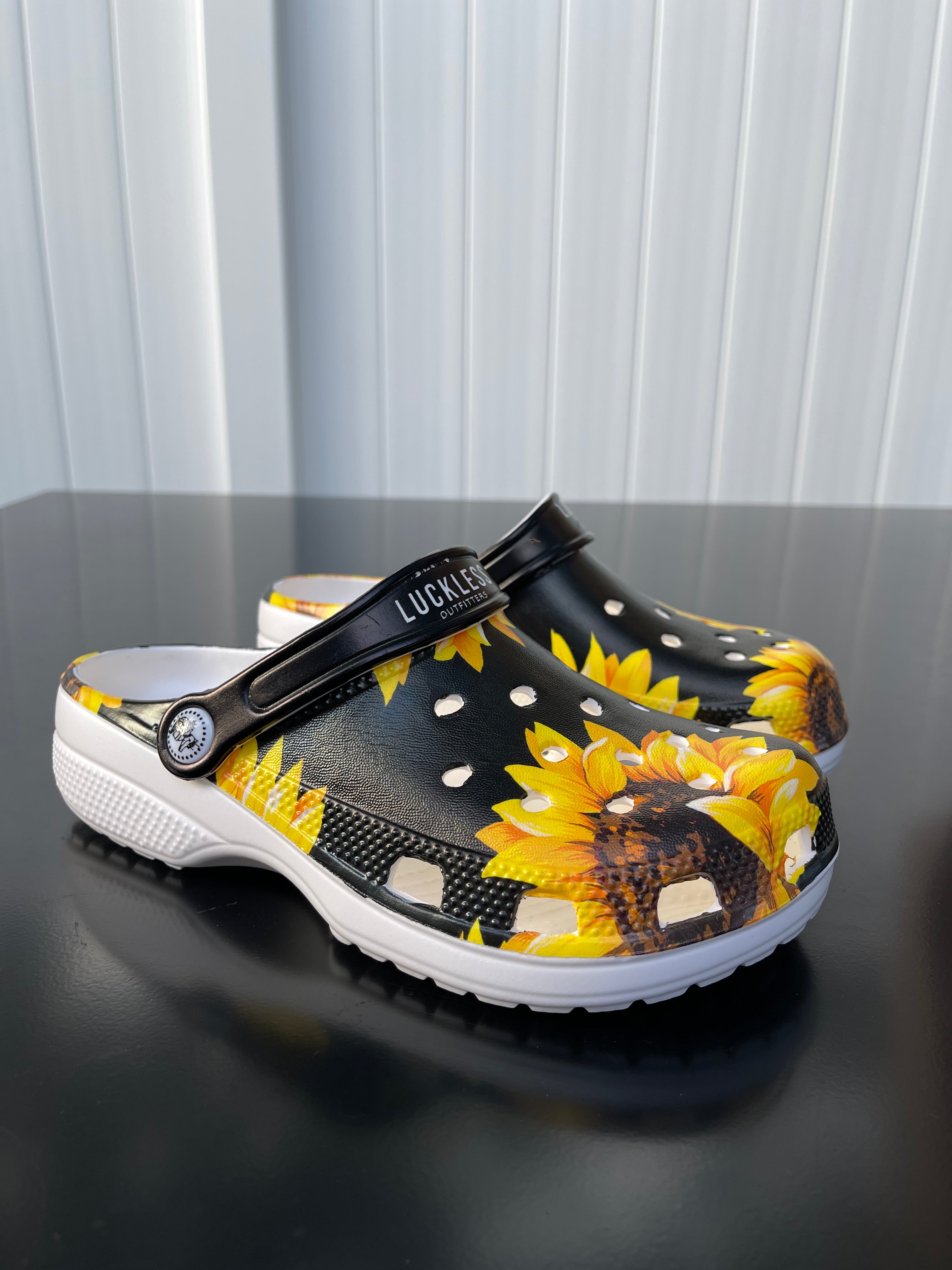Sunflower clogs sales