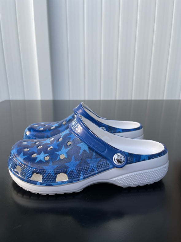 Patriotic Navy Women's Cloggers