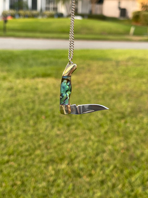 Rough Rider Necklace + Abalone