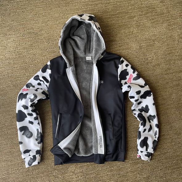 Holy Cow Heavy Zip Fleece Hoodie