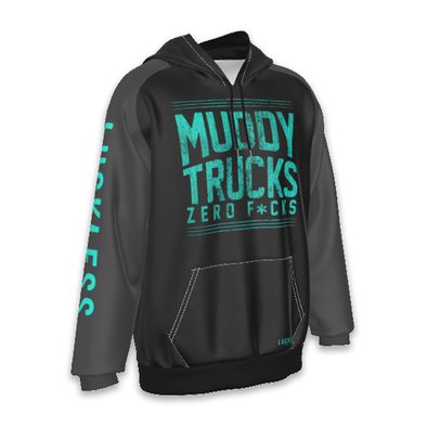 Muddy Trucks Zero F*cks | Tiffany Blue + Blocked