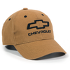 OC Chevy Brown Hardwork Hat - Luckless Outfitters - Country - Apparel - Music - Clothing - Redneck - Girl - Women - www.lucklessclothing.com - Matt - Ford Parody - Concert - She Wants the D - Lets Get Dirty - Mud Run - Mudding - 
