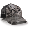 OC Chevy Kryptek Raid Meshback Hat - Luckless Outfitters - Country - Apparel - Music - Clothing - Redneck - Girl - Women - www.lucklessclothing.com - Matt - Ford Parody - Concert - She Wants the D - Lets Get Dirty - Mud Run - Mudding - 