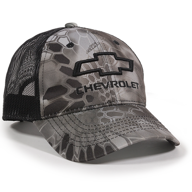 OC Chevy Kryptek Raid Meshback Hat - Luckless Outfitters - Country - Apparel - Music - Clothing - Redneck - Girl - Women - www.lucklessclothing.com - Matt - Ford Parody - Concert - She Wants the D - Lets Get Dirty - Mud Run - Mudding - 