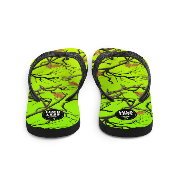 Hi-Vis Camo Flip-Flops