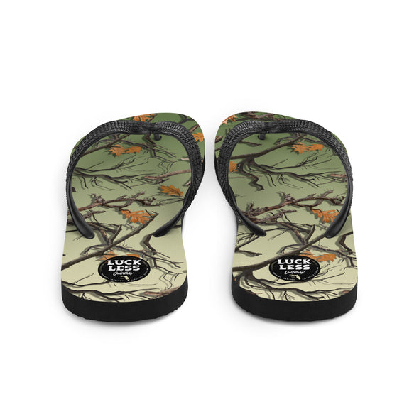 Neutral Camo Flip-Flops