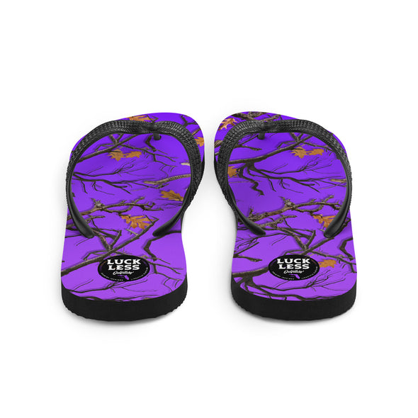 Plumtuous CamoFlip-Flops