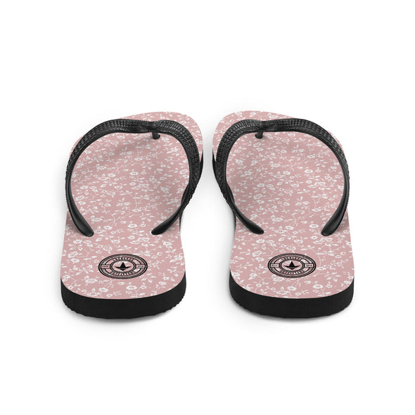 Soft Floral Flip-Flops