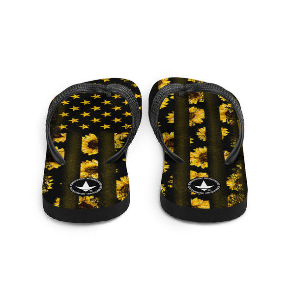 GrungeFlower Flip-Flops