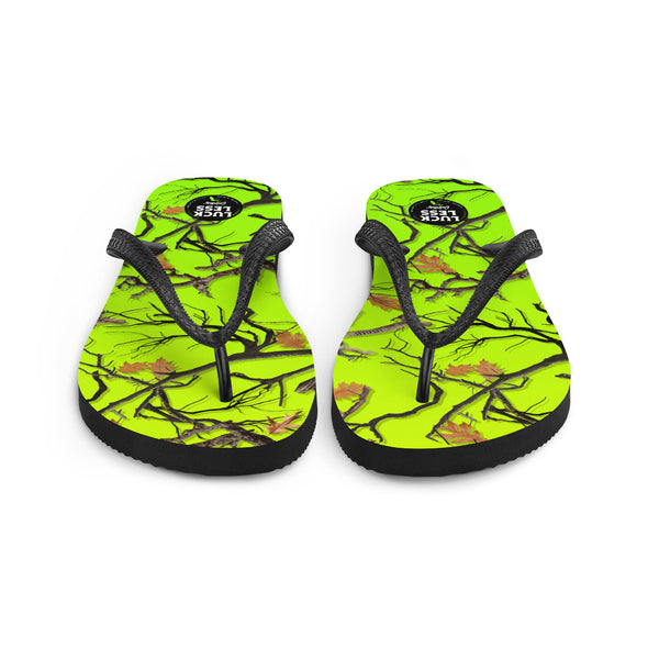 Hi-Vis Camo Flip-Flops