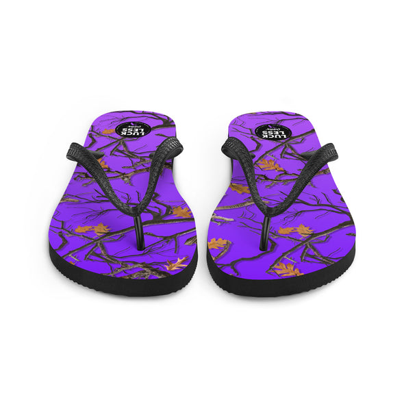 Plumtuous CamoFlip-Flops