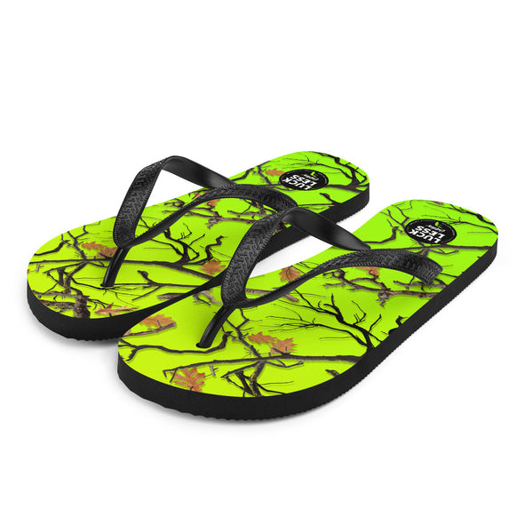 Hi-Vis Camo Flip-Flops