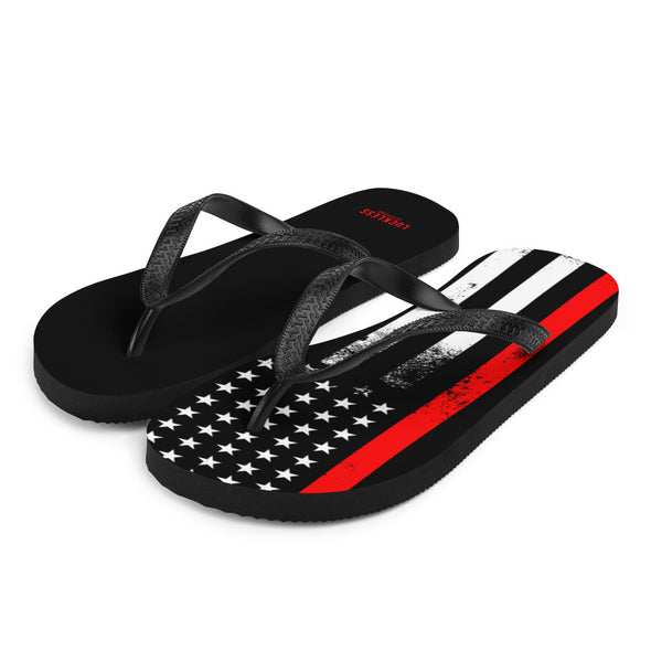 RESPECT THE RED FLIP-FLOPS
