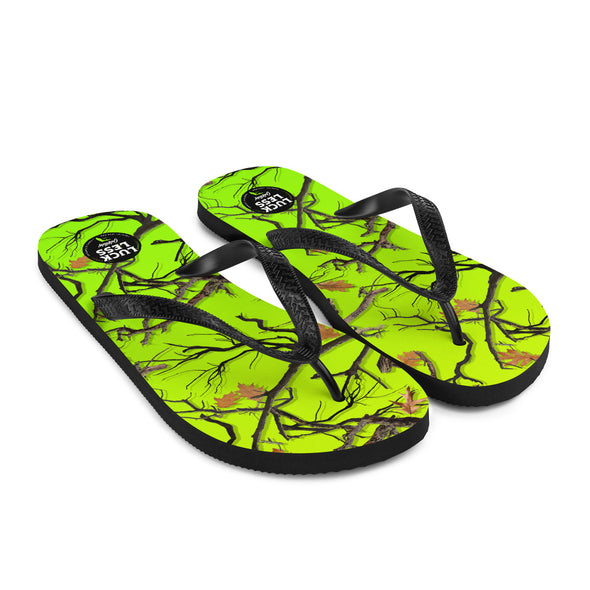 Hi-Vis Camo Flip-Flops