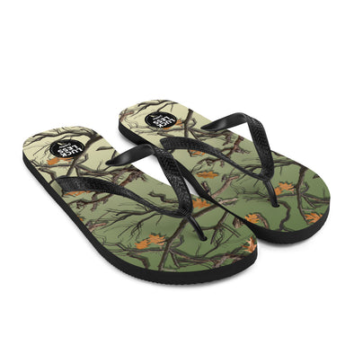 Neutral Camo Flip-Flops