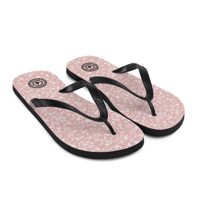Soft Floral Flip-Flops