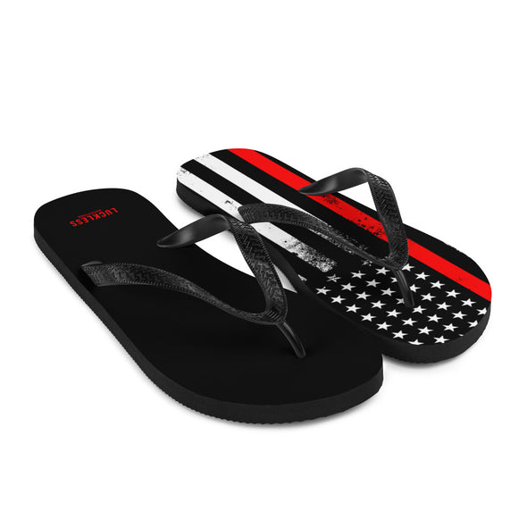 RESPECT THE RED FLIP-FLOPS