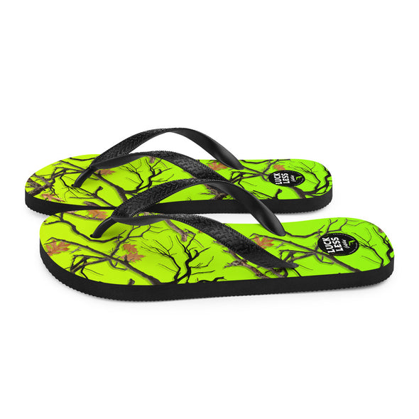 Hi-Vis Camo Flip-Flops