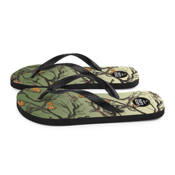 Neutral Camo Flip-Flops