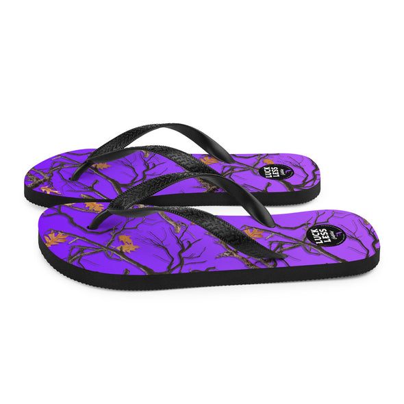 Plumtuous CamoFlip-Flops