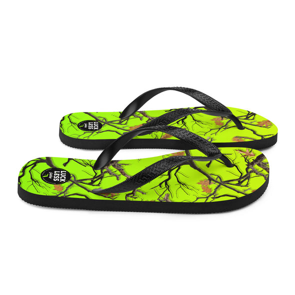 Hi-Vis Camo Flip-Flops