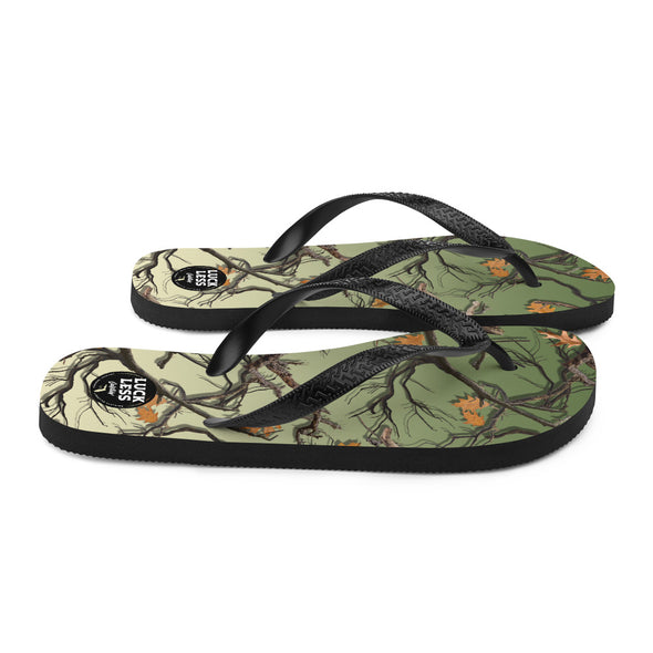 Neutral Camo Flip-Flops