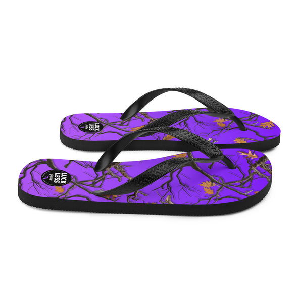Plumtuous CamoFlip-Flops