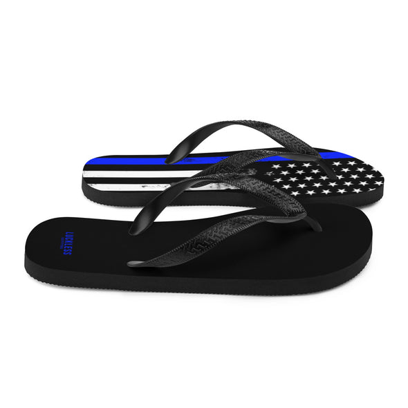 Respect the Blue Flip-Flops
