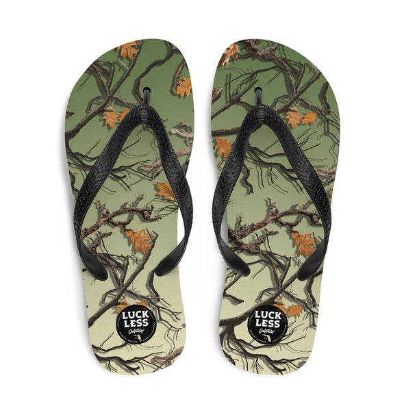 Neutral Camo Flip-Flops