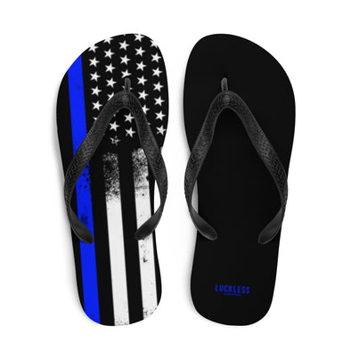 Respect the Blue Flip-Flops