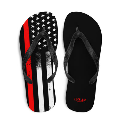 RESPECT THE RED FLIP-FLOPS