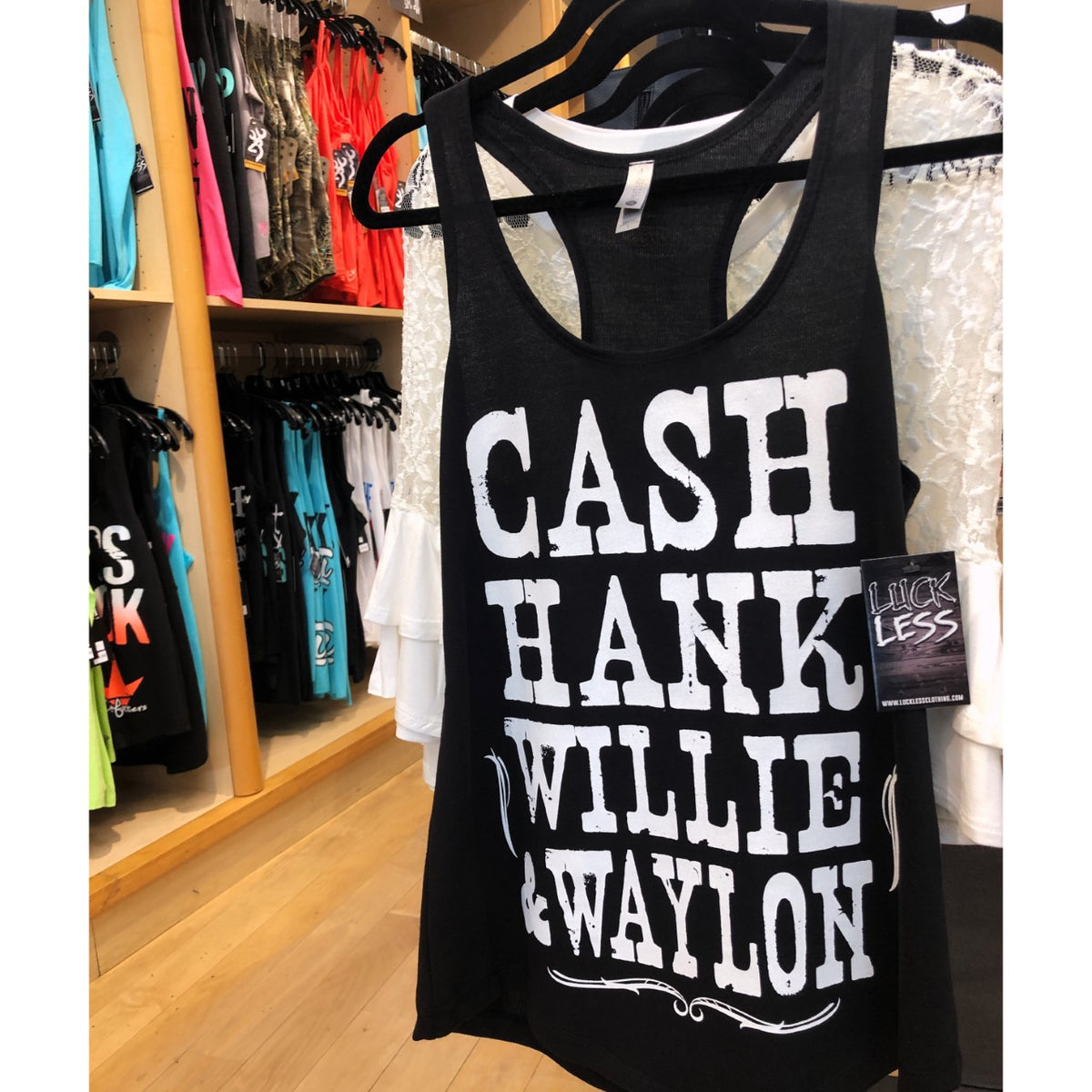 Cash Hank Willie & Waylon (Multiple Styles) – Luckless Outfitters