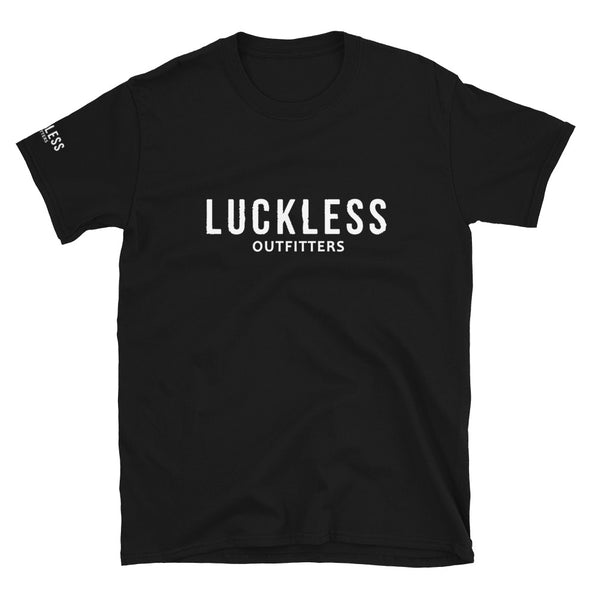 Luckless Outfitters Monochrome Short-Sleeve Unisex T-Shirt - Luckless Outfitters